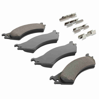 Quality-Built® - Premium New Ceramic Rear Disc Brake Pads