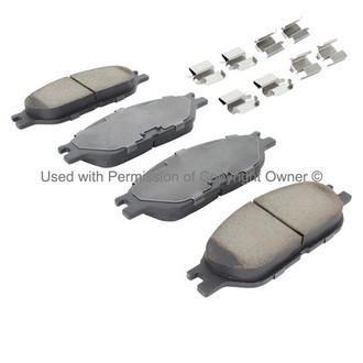Quality-Built® - Premium Semi-Metallic Brake Pads