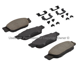 Quality-Built® - Premium New Ceramic Front Disc Brake Pads