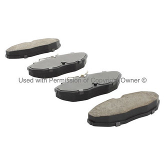 Quality-Built® - Premium New Ceramic Rear Disc Brake Pads