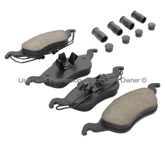 Quality-Built® - Premium New Semi-Metallic Front Disc Brake Pads