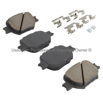 Quality-Built® - Premium New Ceramic Front Disc Brake Pads