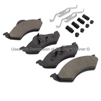 Quality-Built® - Premium New Semi-Metallic Front Disc Brake Pads