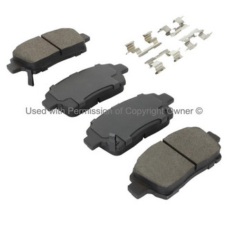 Quality-Built® - Premium New Semi-Metallic Front Disc Brake Pads