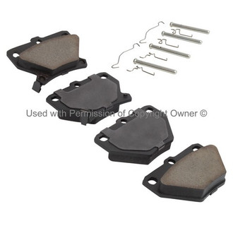 Quality-Built® - Premium New Ceramic Rear Disc Brake Pads