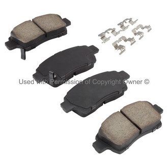 Quality-Built® - Premium New Ceramic Front Disc Brake Pads