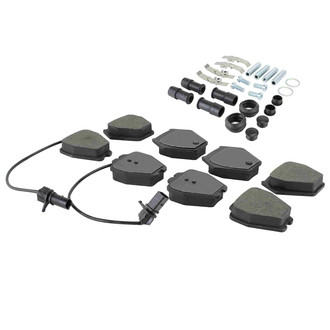 Quality-Built® - Premium New Semi-Metallic Front Disc Brake Pads