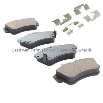 Quality-Built® - Premium New Semi-Metallic Front Disc Brake Pads