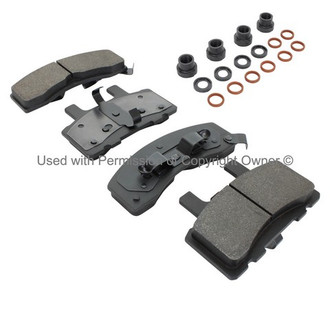 Quality-Built® - Premium New Semi-Metallic Front Disc Brake Pads