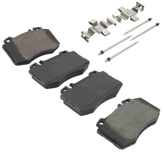 Quality-Built® - Premium New Semi-Metallic Front Disc Brake Pads