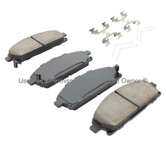 Quality-Built® - Premium New Semi-Metallic Front Disc Brake Pads