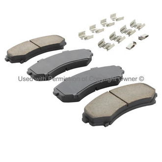 Quality-Built® - Premium New Semi-Metallic Front Disc Brake Pads