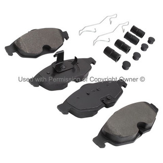 Quality-Built® - Premium New Semi-Metallic Front Disc Brake Pads