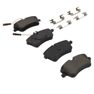 Quality-Built® - Premium New Semi-Metallic Front Disc Brake Pads