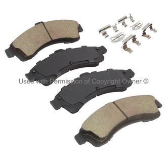 Quality-Built® - Premium New Ceramic Front Disc Brake Pads