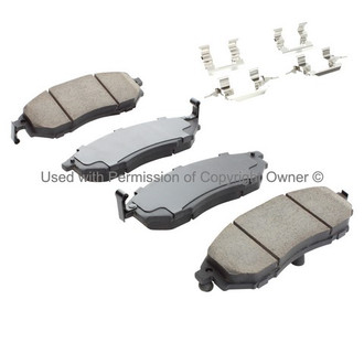 Quality-Built® - Premium New Ceramic Front Disc Brake Pads