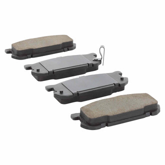 Quality-Built® - Premium New Semi-Metallic Rear Disc Brake Pads