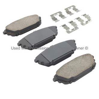 Quality-Built® - Premium New Ceramic Rear Disc Brake Pads