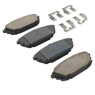 Quality-Built® - Premium New Semi-Metallic Rear Disc Brake Pads