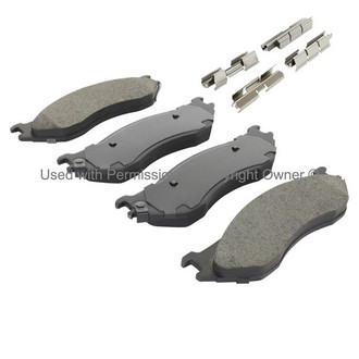 Quality-Built® - Premium New Ceramic Rear Disc Brake Pads