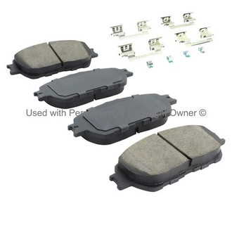 Quality-Built® - Premium New Ceramic Front Disc Brake Pads