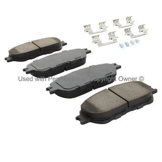 Quality-Built® - Premium New Ceramic Front Disc Brake Pads