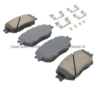 Quality-Built® - Premium New Ceramic Front Disc Brake Pads