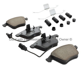Quality-Built® - Premium New Ceramic Front Disc Brake Pads