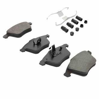 Quality-Built® - Premium New Semi-Metallic Front Disc Brake Pads