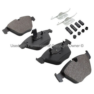 Quality-Built® - Premium New Semi-Metallic Front Disc Brake Pads