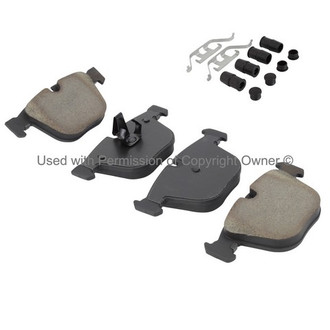 Quality-Built® - Premium New Semi-Metallic Rear Disc Brake Pads