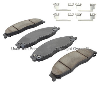 Quality-Built® - Premium New Semi-Metallic Front Disc Brake Pads