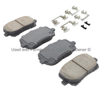 Quality-Built® - Premium New Ceramic Front Disc Brake Pads