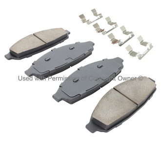 Quality-Built® - Premium New Ceramic Front Disc Brake Pads