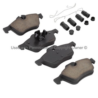 Quality-Built® - Premium New Ceramic Front Disc Brake Pads