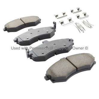 Quality-Built® - Premium New Ceramic Front Disc Brake Pads