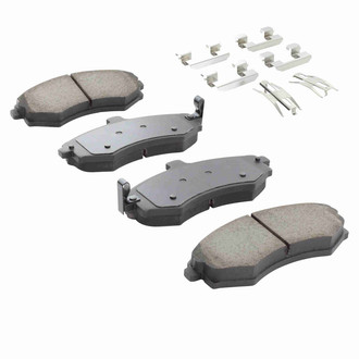 Quality-Built® - Premium New Semi-Metallic Front Disc Brake Pads