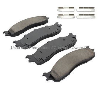 Quality-Built® - Premium New Ceramic Front Disc Brake Pads