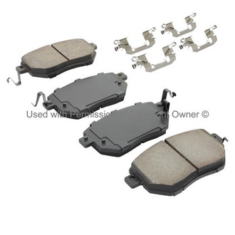 Quality-Built® - Premium New Semi-Metallic Front Disc Brake Pads