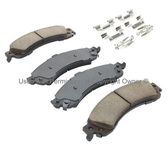 Quality-Built® - Premium New Ceramic Rear Disc Brake Pads