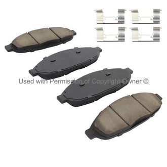 Quality-Built® - Premium New Ceramic Front Disc Brake Pads