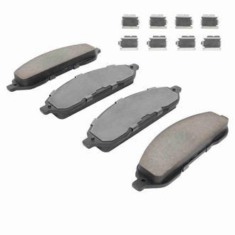 Quality-Built® - Premium New Semi-Metallic Front Disc Brake Pads