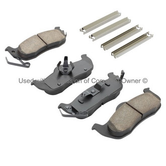 Quality-Built® - Premium New Ceramic Rear Disc Brake Pads