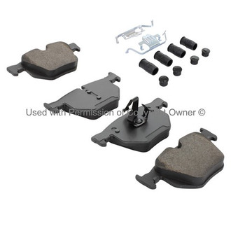 Quality-Built® - Premium New Semi-Metallic Rear Disc Brake Pads