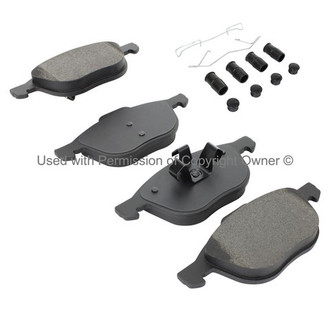 Quality-Built® - Premium New Semi-Metallic Front Disc Brake Pads