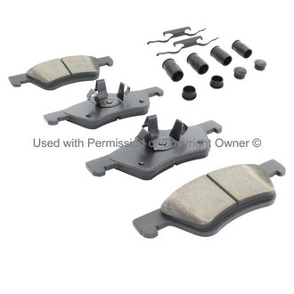 Quality-Built® - Premium New Ceramic Front Disc Brake Pads