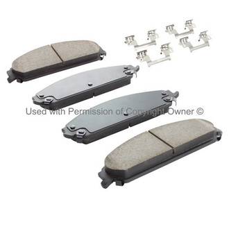 Quality-Built® - Premium New Ceramic Front Disc Brake Pads