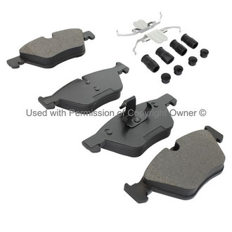 Quality-Built® - Premium New Semi-Metallic Front Disc Brake Pads