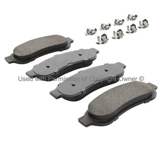 Quality-Built® - Premium New Semi-Metallic Rear Disc Brake Pads
