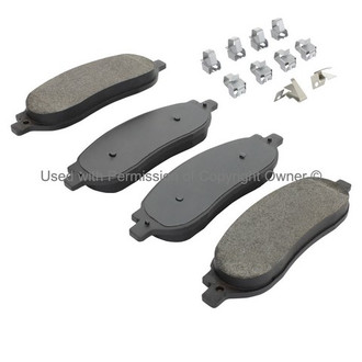 Quality-Built® - Premium New Semi-Metallic Rear Disc Brake Pads